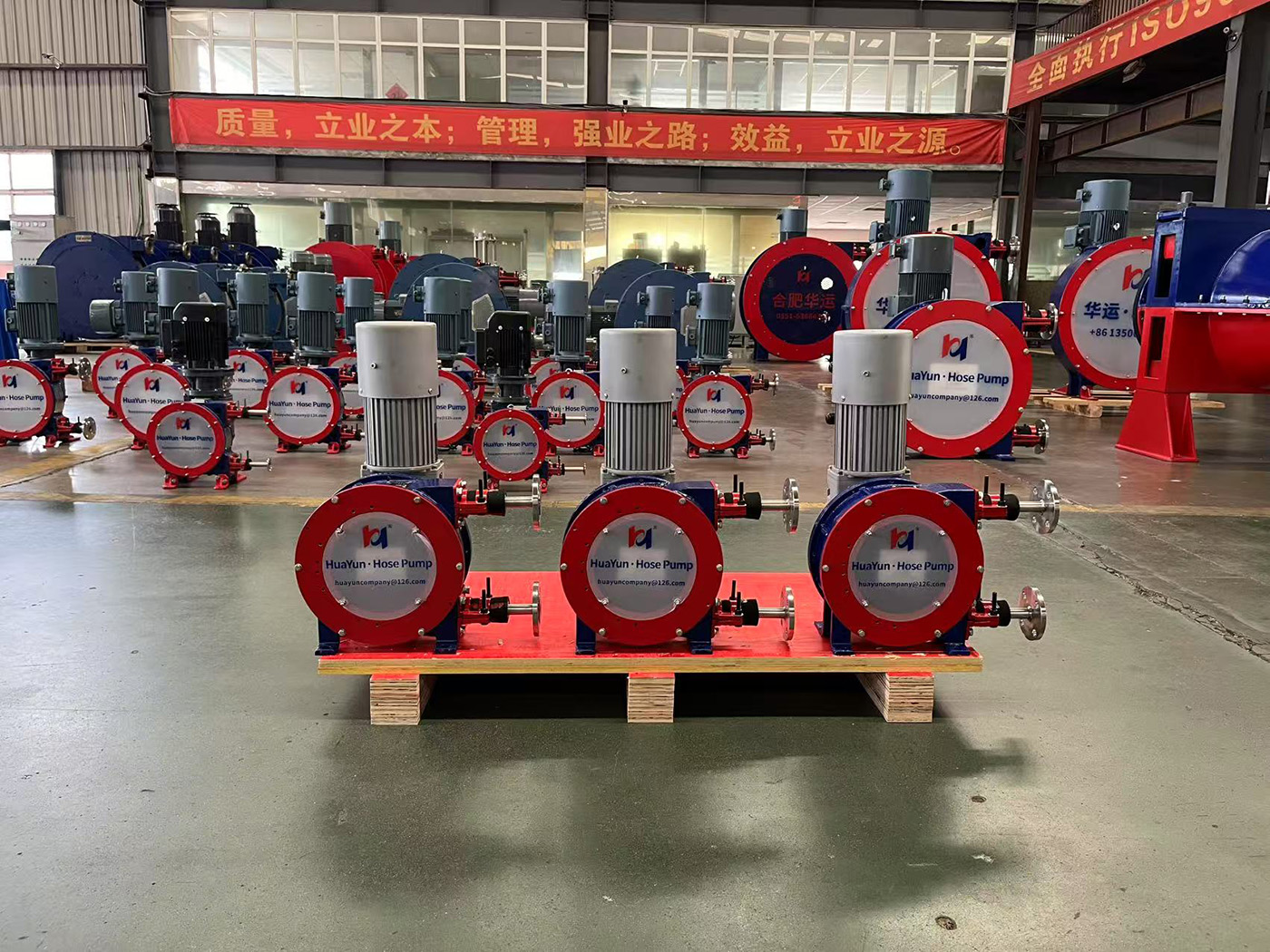 合肥華運機械軟管泵出口克羅地亞，助力當地污水處理升級